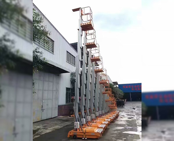 单桅柱铝合金升降机 (7)